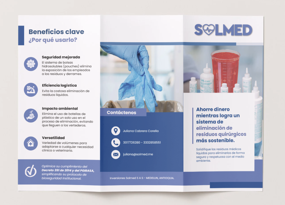 Caso de negocio de solidificadores clínicos SOLMED